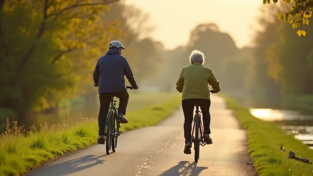One-to-one coaching session on a quiet towpath section